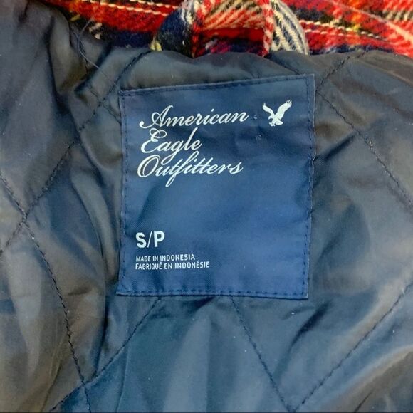 AMERICAN Eagle outfitters plaid jacket size small - Picture 7 of 12